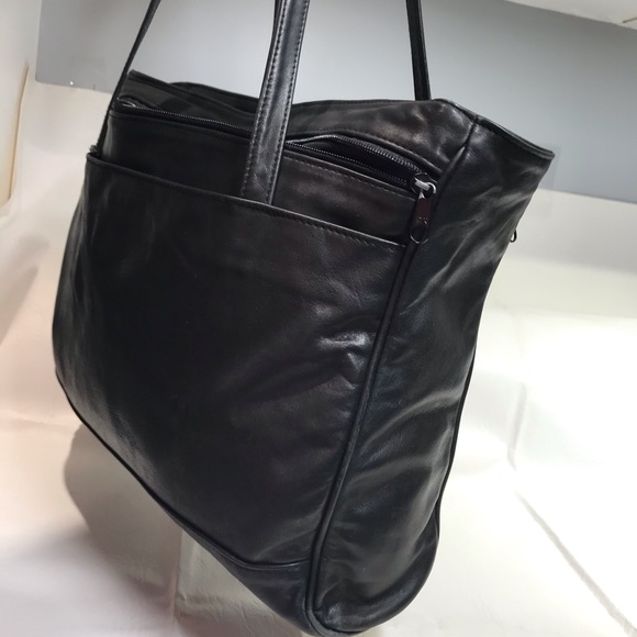 DELANE Vancouver Luxury leather 7 Compartments Executive Bag - Picture 8 of 16